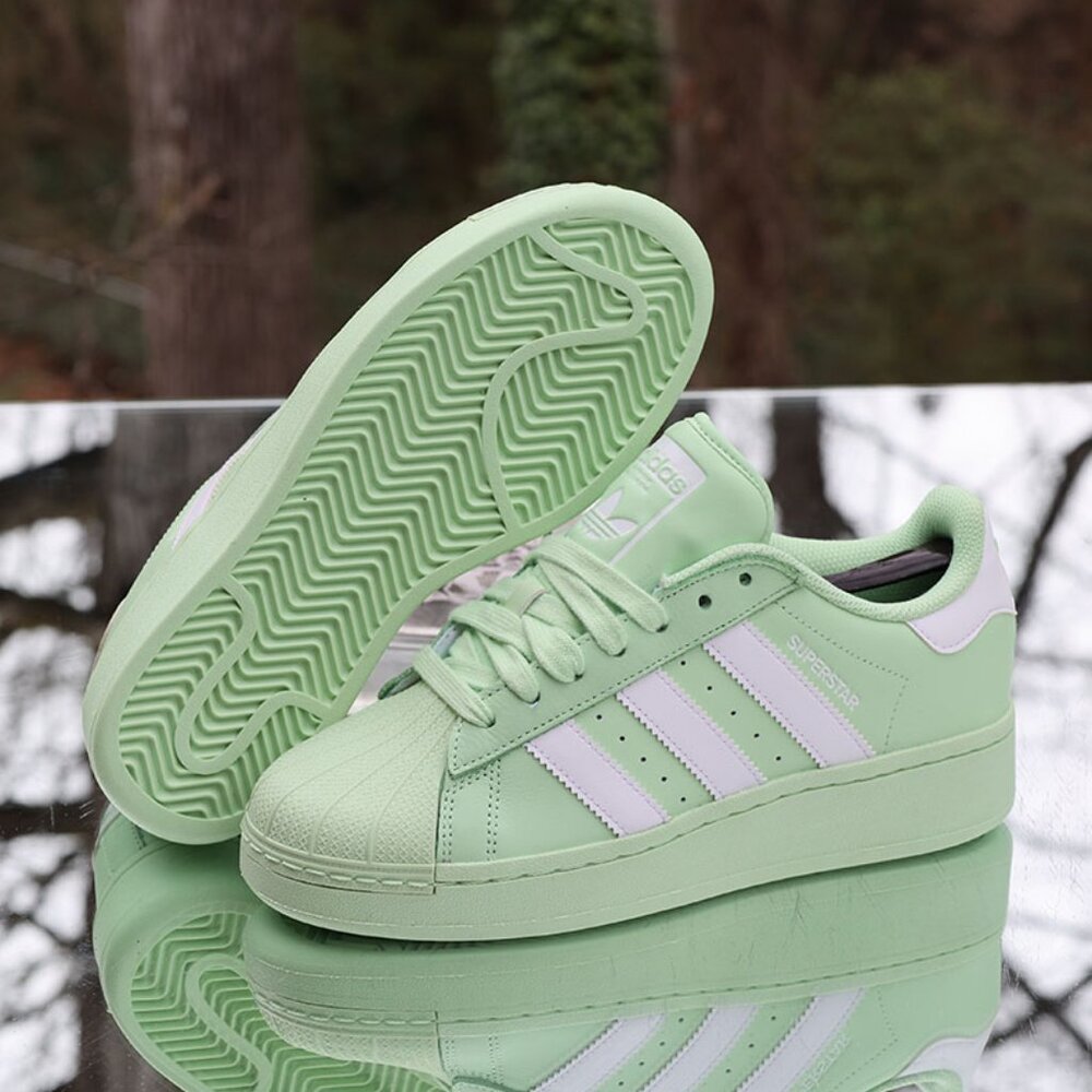 Adidas Superstar XLG Semi Green Spark - Picture 6 of 13